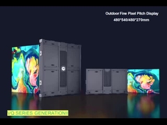 Painel LED para Exterior com Pitch Fino de 1,25mm Oferece Soluções de Vanguarda para Publicidade Dinâmica