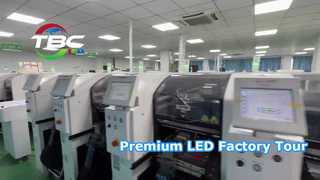 Visita à fábrica de LED TBC