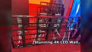Exposição lisa video da parede 3840Hz do diodo emissor de luz de HD 4K P3